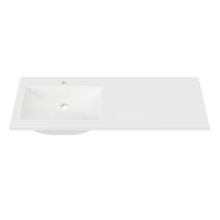Regal Countertop with Single Integrated Basin
